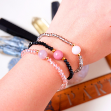 Dainty One Bead Crystal Bracelet