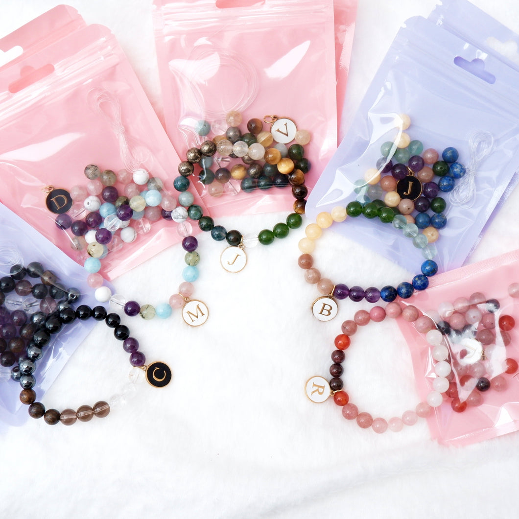 Made by KCA DIY Crystal Bracelet Kit (5 Themes) | Love, Abundance, Protection, Focus, Peace