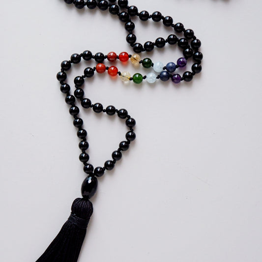 Seven Chakra Mala Necklace