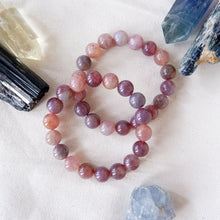 Dark Madagascar Rose Quartz Bracelet