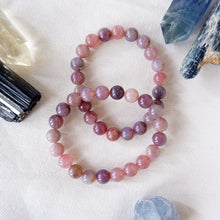 Dark Madagascar Rose Quartz Bracelet