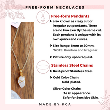 Strawberry Quartz Free-form Necklace | Love and Self Discovery