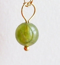 Peridot Crystal Necklace, Ring, Earrings