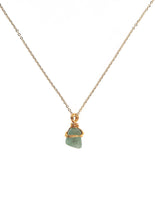 Free-form Green Aventurine Necklace