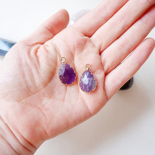 Pendant Series - Andrea Necklace Amethyst
