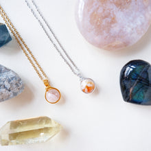Dew Necklace - Sakura Agate