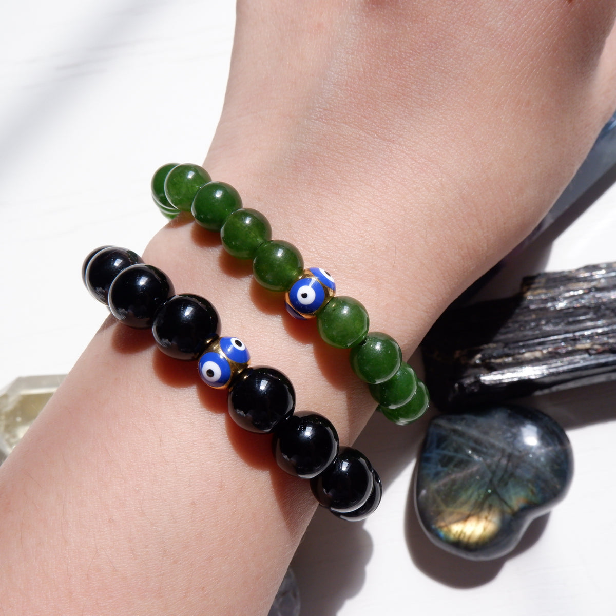 Simple Evil Eye Add-on for Bracelet