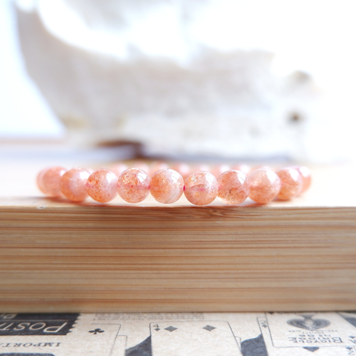 Russian Sunstone Crystal Bracelet - High Grade