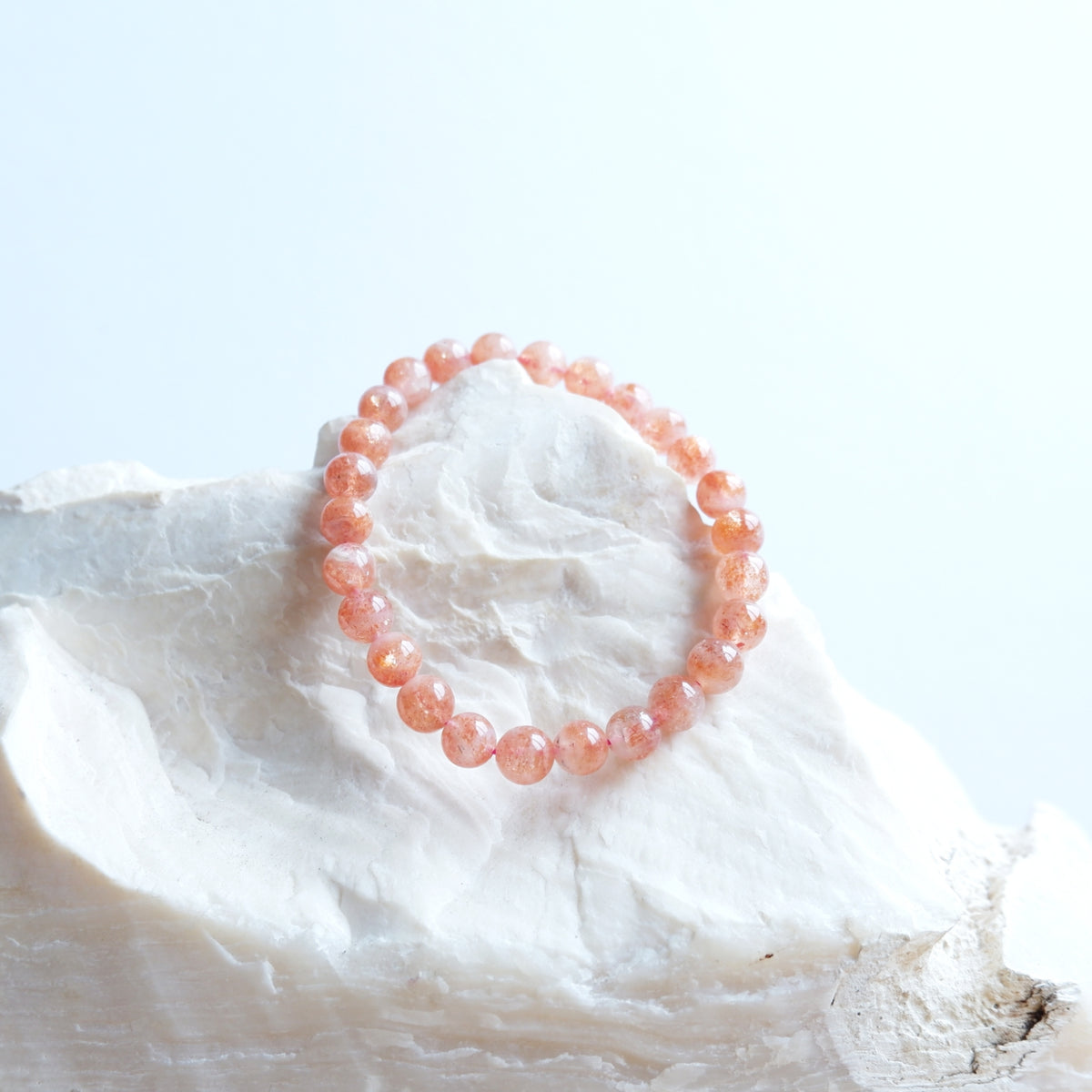 Russian Sunstone Crystal Bracelet - High Grade