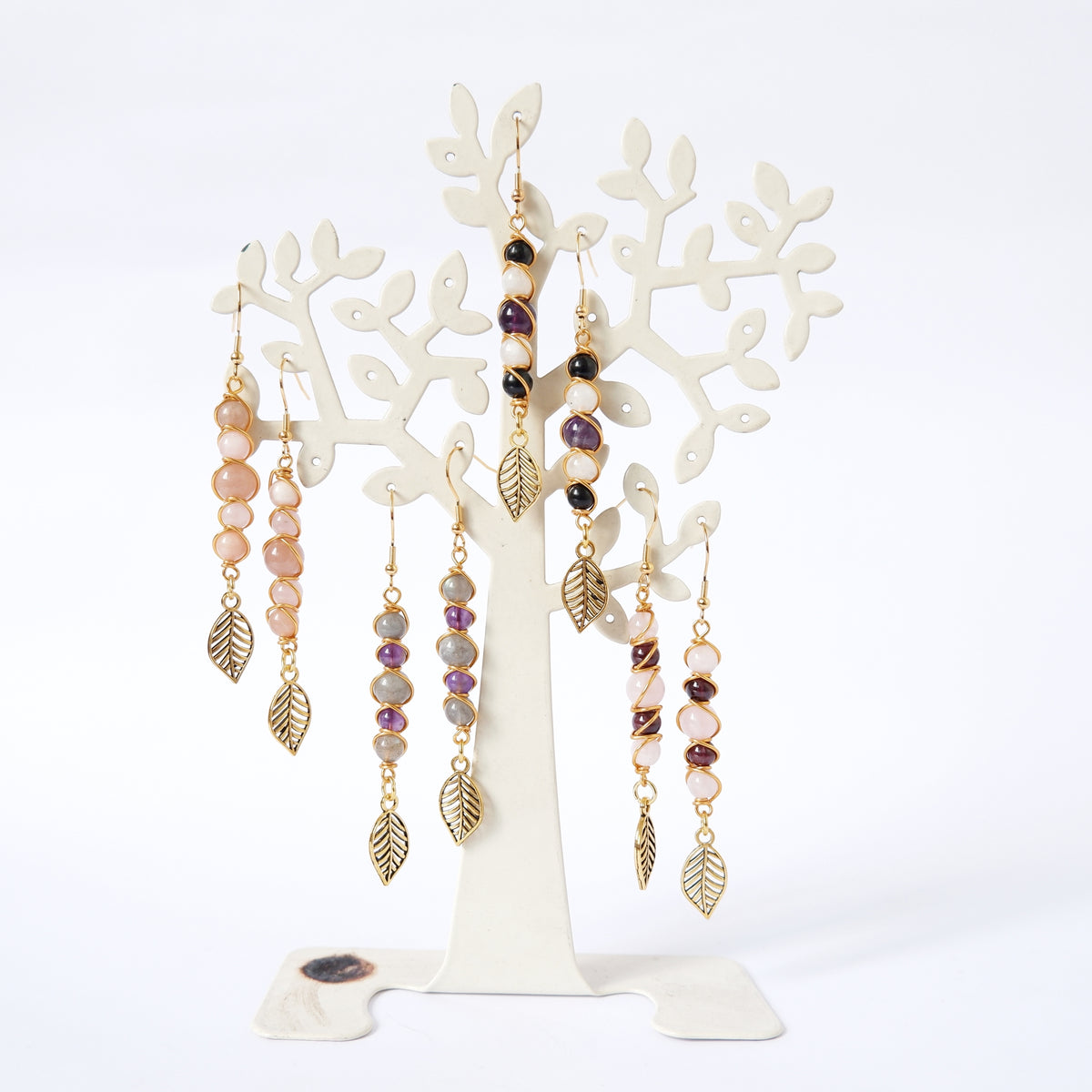Wand Crystal Earrings