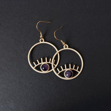 Eye Crystal Earrings