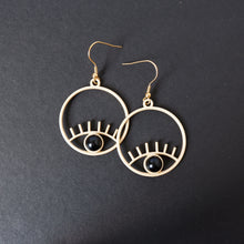 Eye Crystal Earrings