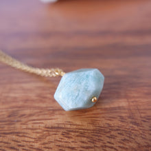 Amazonite Cubic Necklace