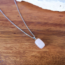 Pendant Necklace - Lapis, Rose Quartz, Tiger's Eye, Obsidian, Green Aventurine