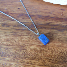 Pendant Necklace - Lapis, Rose Quartz, Tiger's Eye, Obsidian, Green Aventurine