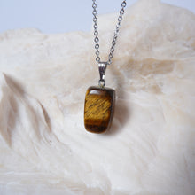 Pendant Necklace - Lapis, Rose Quartz, Tiger's Eye, Obsidian, Green Aventurine