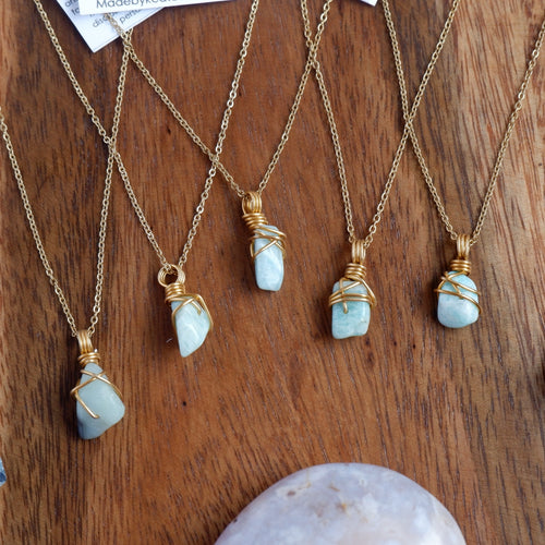 Free-form Amazonite Necklace