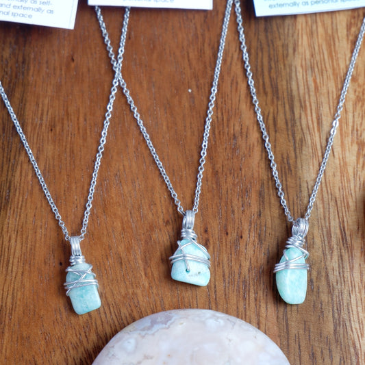 Free-form Amazonite Necklace