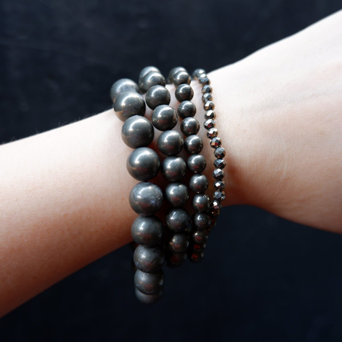 Pyrite Crystal Bracelet