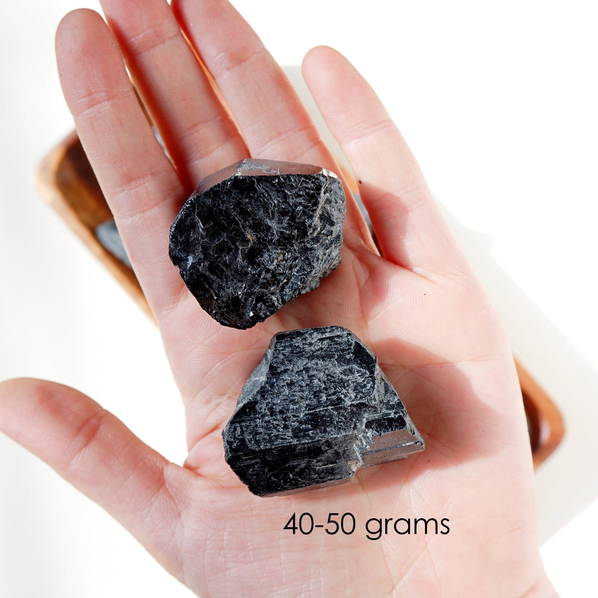 Black Tourmaline Raw Stones