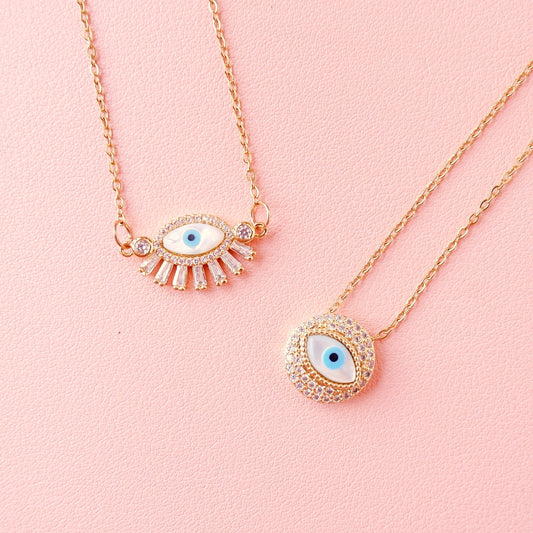 Evil Eye & Hamsa Necklaces