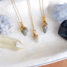 Free-form Labradorite Necklace