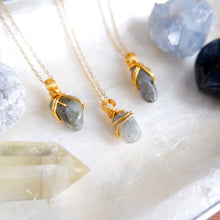 Free-form Labradorite Necklace