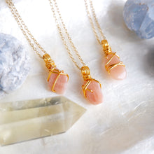 Freeform Sunstone Necklace