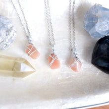 Freeform Sunstone Necklace