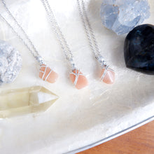 Freeform Sunstone Necklace