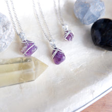 Free-form Amethyst Necklace