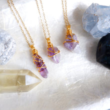 Free-form Amethyst Necklace