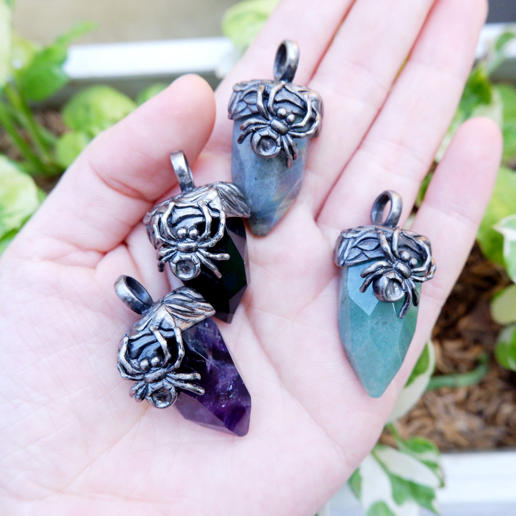 Pendant Series - Spider Pendulum Necklace