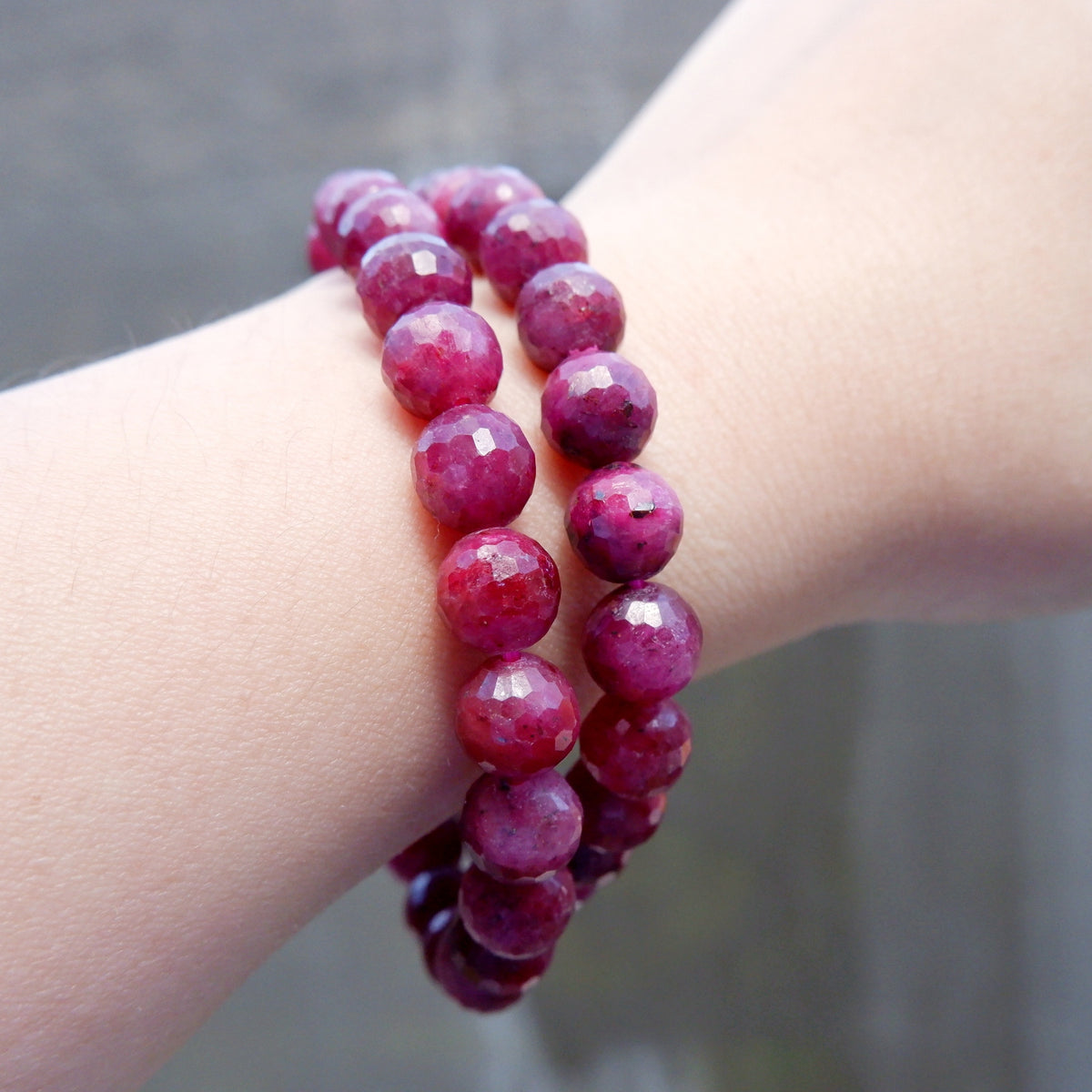 Ruby Crystal Bracelet - High Grade