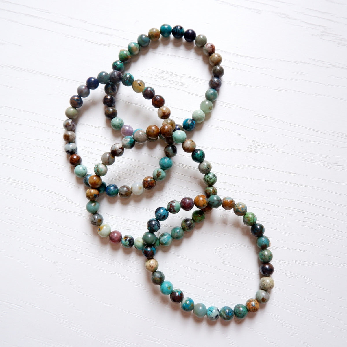 Chrysocolla Crystal Bracelet