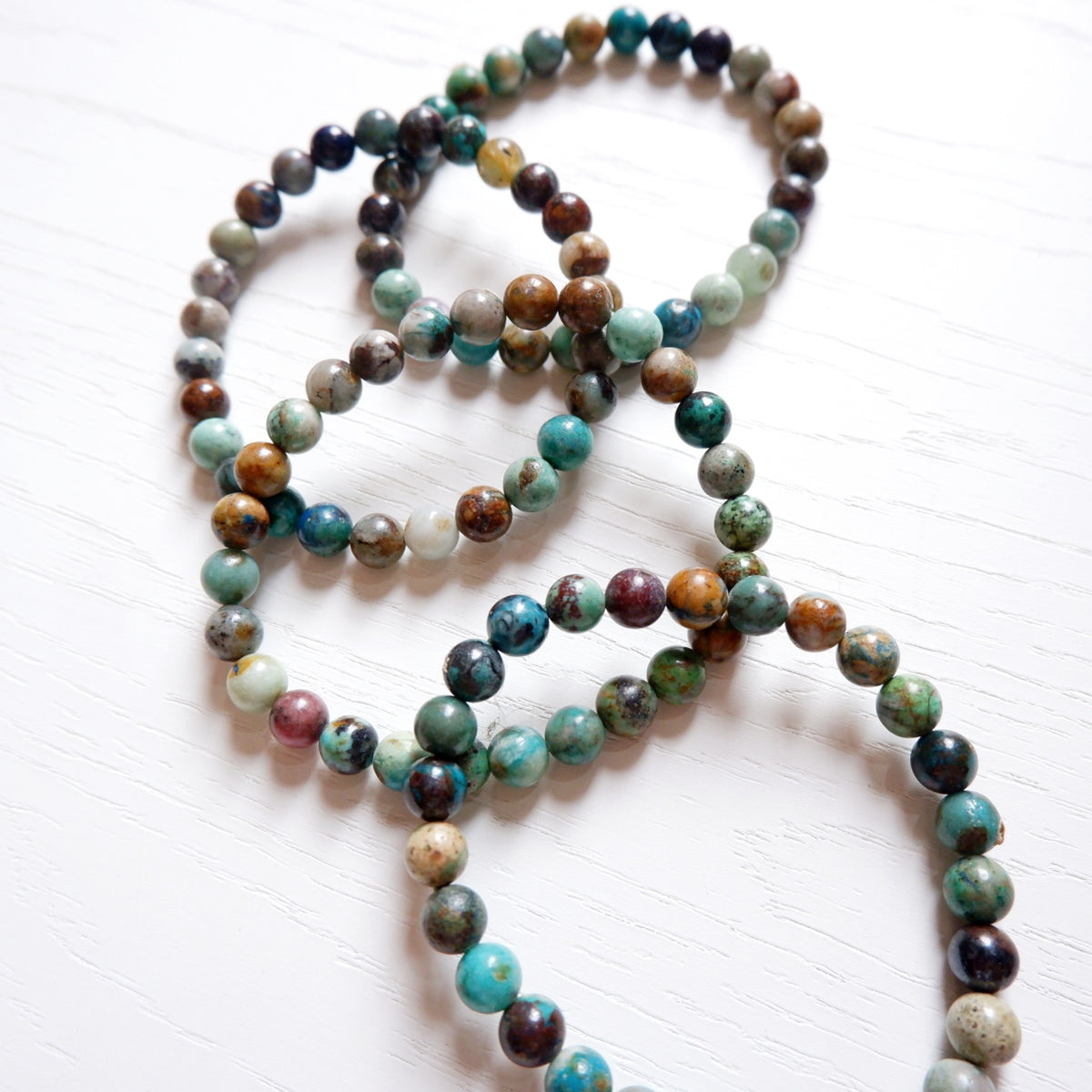 Chrysocolla Crystal Bracelet