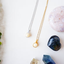 Dew Necklace - Yellow Calcite