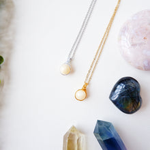 Dew Necklace - Yellow Calcite