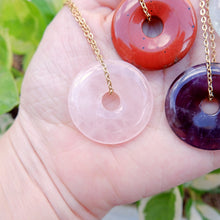Donut Crystal Necklace