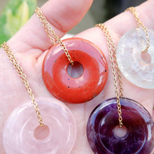 Donut Crystal Necklace