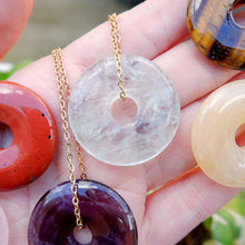Donut Crystal Necklace
