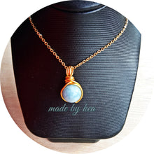 Dew Necklace - Aquamarine