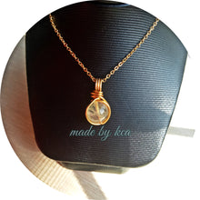 Dew Necklace - Citrine Yellow Quartz