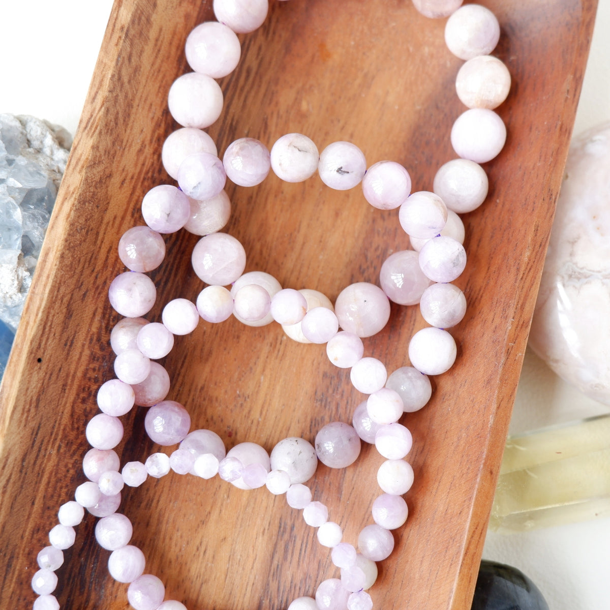 Kunzite Crystal Bracelet