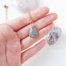 Pendant Series - Andrea Necklace Labradorite