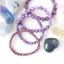 Lepidolite Crystal Bracelet