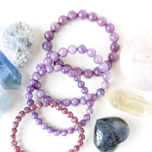 Lepidolite Crystal Bracelet