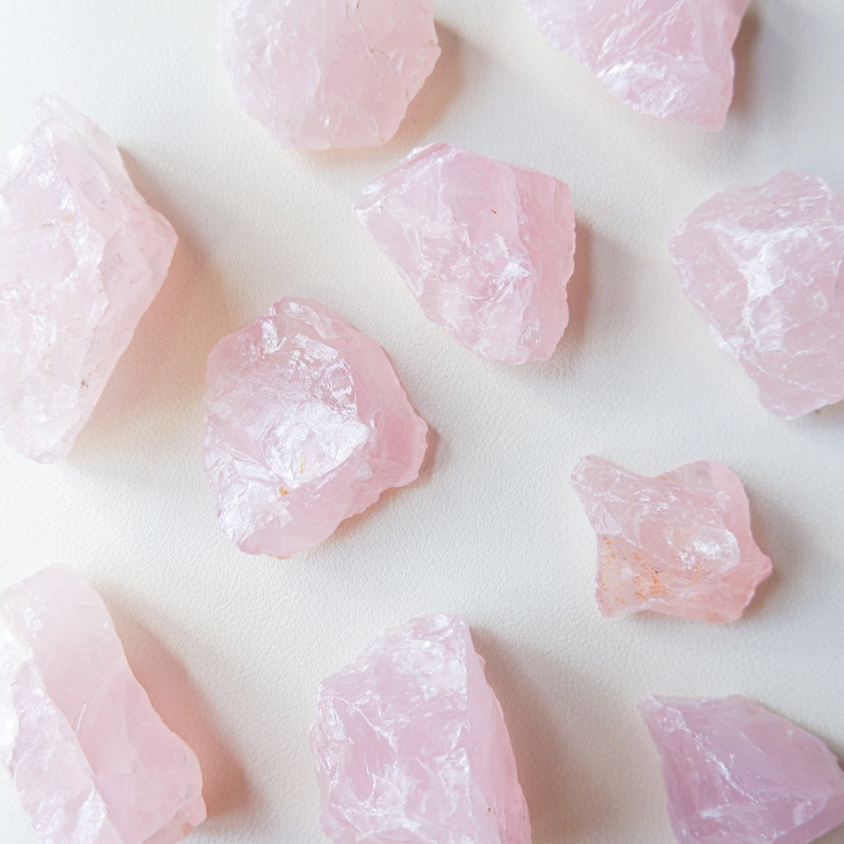 Raw Madagascar Rose Quartz Stone
