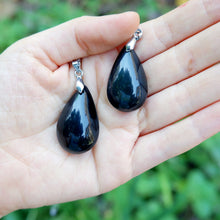 Pendant Series - Obsidian Teardrop Shape