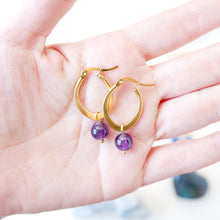 Star and Oval Earrings